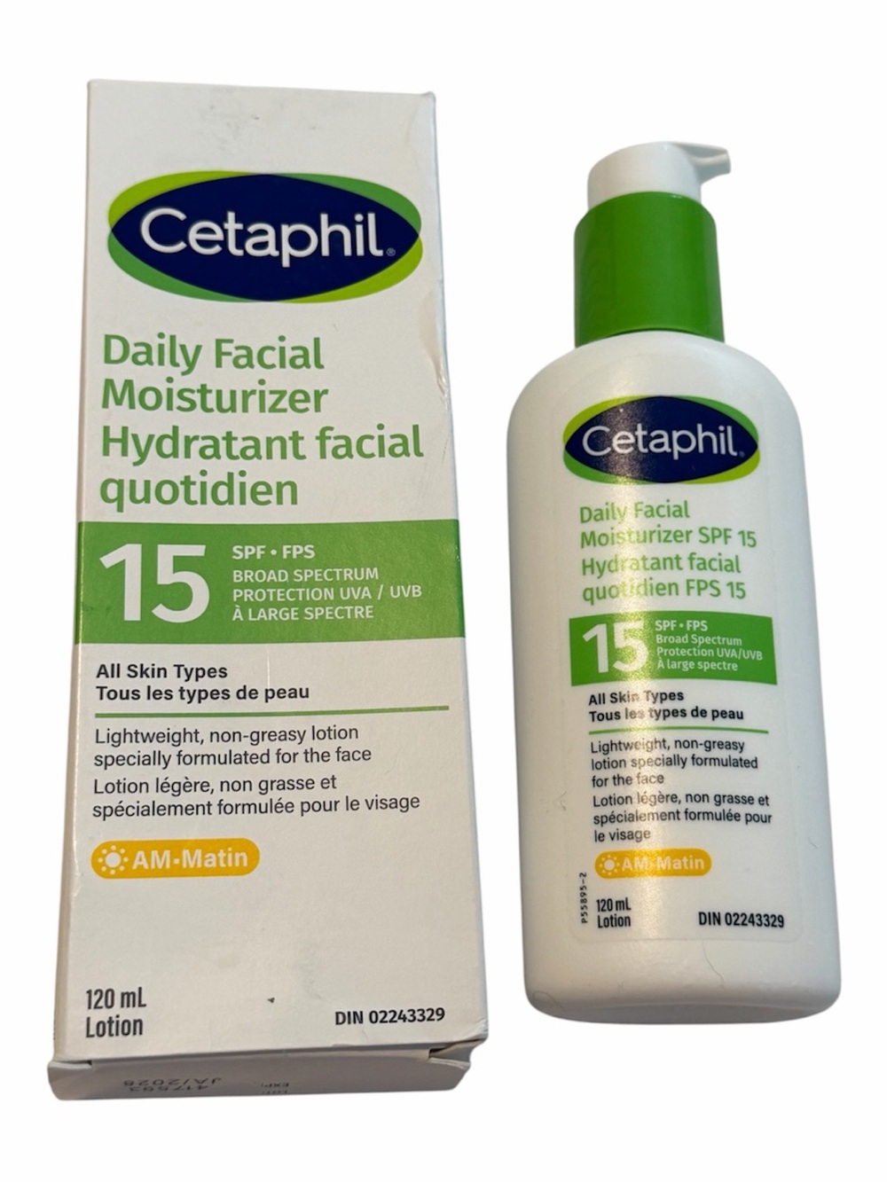 Cetaphil Daily Facial Moisturizer SPF 15 Broad Spectrum Fragrance Free